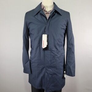 Cardinal Canada 1938 Men's Overcoat Rain‎ Jacket Navy Blue 38R NEW
